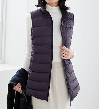 BELLUNA（ベルーナ）の「フレンチダウン使いロング丈ベスト（ベスト）」