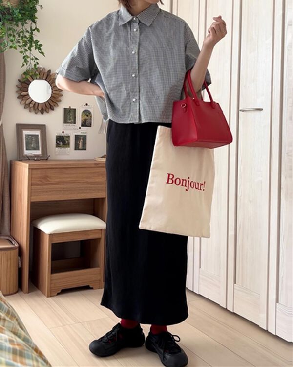 GeeRA（ジーラ）の「【着回し力◎】楽ちんすっきり見え！リブロングスカート（ロングスカート）」｜詳細画像