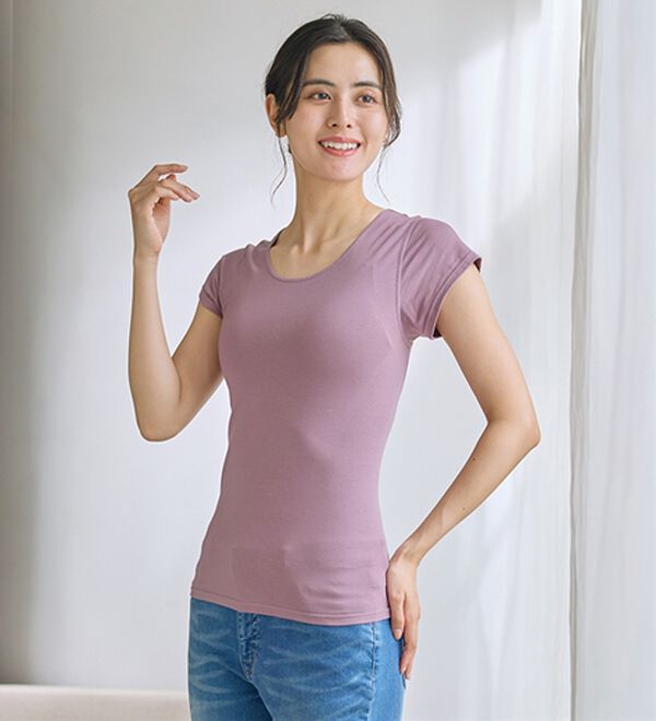 LAVIENNE（ラヴィエンヌ）の「スーッと猫背をケアするインナー（肌着・インナーウェア）」｜詳細画像