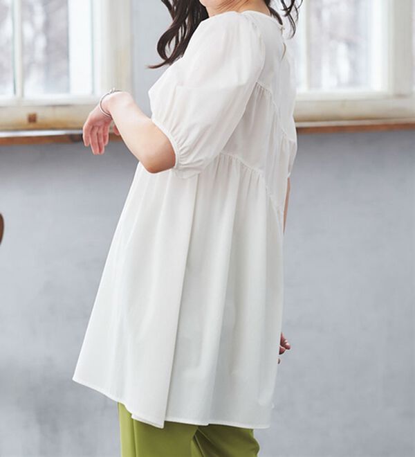 RANAN（ラナン）の「ひんやり！ななめティアードチュニック（チュニック）」｜詳細画像