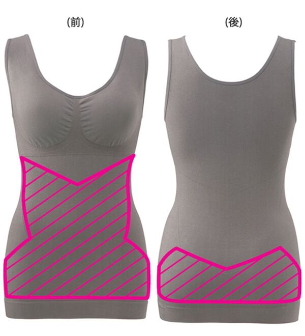 「【２枚組】整体師監修！骨盤サポートシェイパー同色２枚組（ボディスーツ・シェイパー）」｜詳細画像