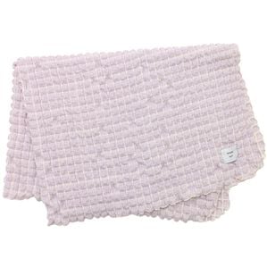 iellio（イエリオ）の「ポップコーンマルチカバー＜ソファーカバー・ブランケット＞（毛布・ブランケット）」｜チェックラベンダー