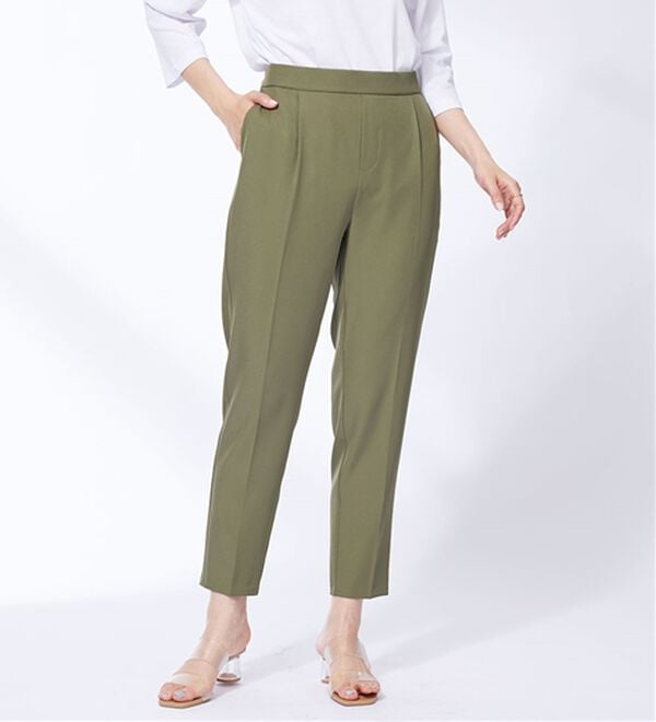 BELLUNA（ベルーナ）の「サラサラ美脚テーパードパンツ（テーパードパンツ）」｜詳細画像