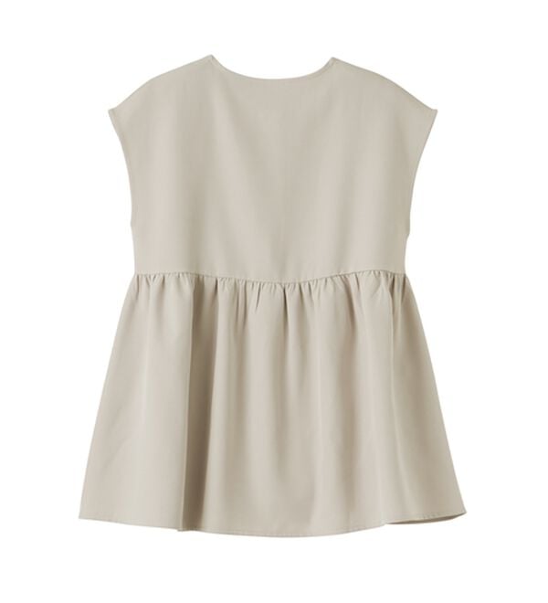 RANAN（ラナン）の「洗える！ペプラムギャザーベストセットアップ（パンツスーツ）」｜詳細画像