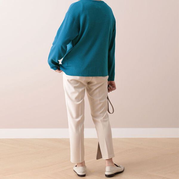 BELLUNA（ベルーナ）の「センターシームニットプルオーバー（ニット・セーター）」｜詳細画像