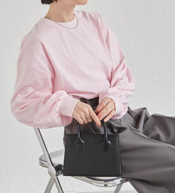RANAN（ラナン）の「多機能ベーシックオーバーサイズ長袖Tシャツ（Tシャツ）」｜詳細画像