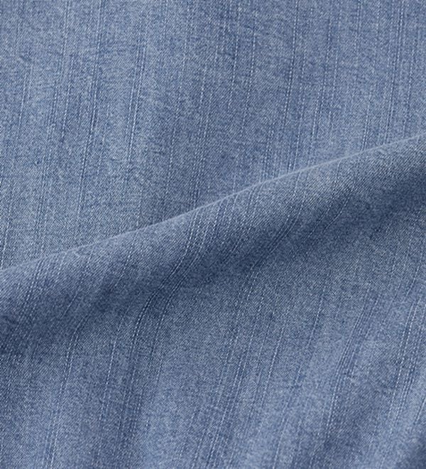 RANAN（ラナン）の「ライトデニムシャーリングデザインシャツブルー（シャツ）」｜詳細画像