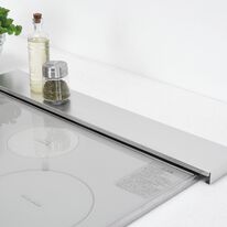 「ステンレス　コンロ奥カバー＆ラック（その他キッチン用品）」