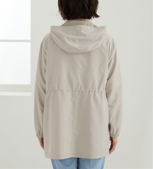 BELLUNA（ベルーナ）の「はっ水加工ドロスト使い軽量パーカー（その他ジャケット）」｜詳細画像