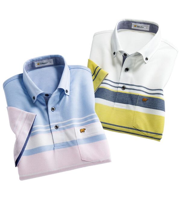 「＜ゴールデンベア＞マルチカラーアクティブポロシャツ（メンズシャツ）」｜詳細画像