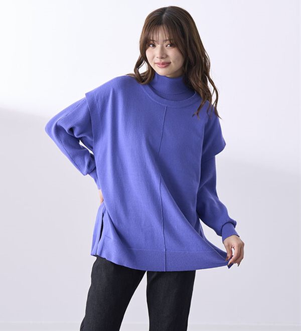 BELLUNA（ベルーナ）の「着回し自在！ニットベストアンサンブル（アンサンブル）」｜詳細画像