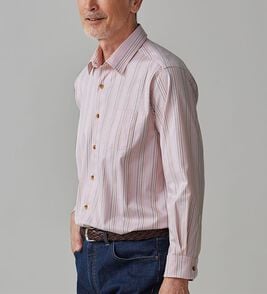 「＜カルビア＞着心地快適！楽ちんストレッチシャツ（メンズシャツ）」