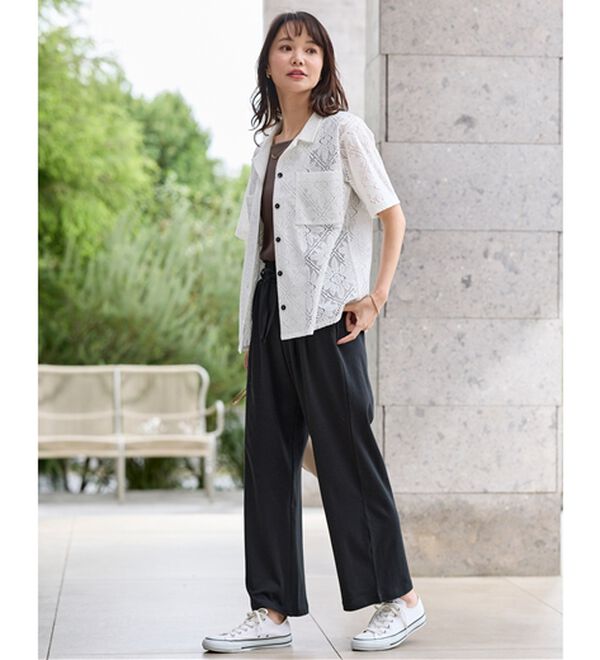 BELLUNA（ベルーナ）の「【ジェラートポンチ】イージーパンツ（その他パンツ）」｜詳細画像