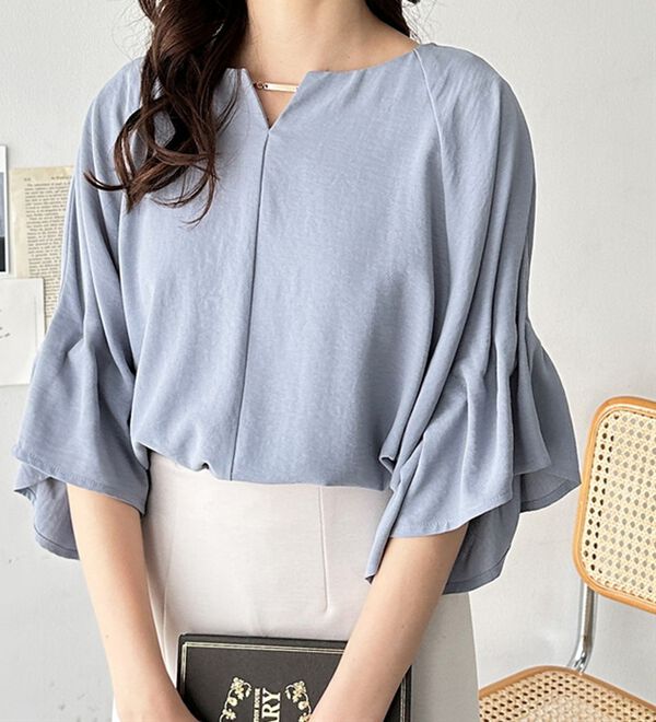 GeeRA（ジーラ）の「３ＷＡＹタックドルマンブラウス（ブラウス）」｜詳細画像