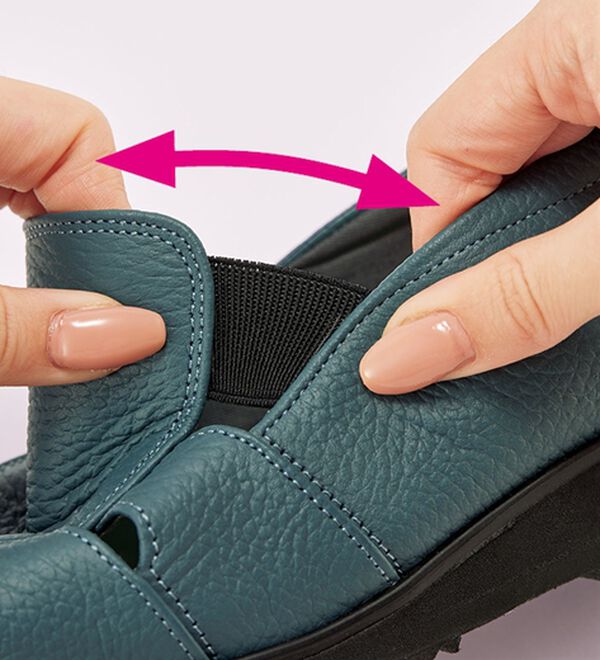 ルフラン（ルフラン）の「柔らかレザーの４Ｅグルカ風デザインシューズ（スリッポン）」｜詳細画像