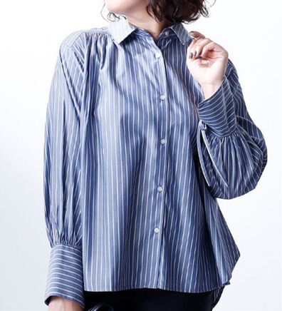 BELLUNA（ベルーナ）の「袖リボンデザインシャツチュニック（チュニック）」