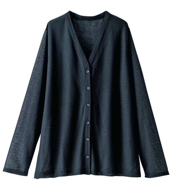 BELLUNA（ベルーナ）の「持ち運びに便利！ＵＶ対策シアーカーディガン（その他カーディガン）」｜詳細画像