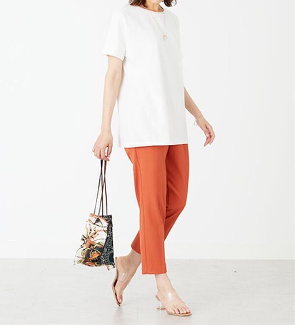 BELLUNA（ベルーナ）の「ボーダーチュール重ねチュニック（チュニック）」｜詳細画像