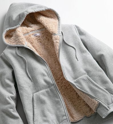 「＜シンプル＆プラス＞裏ボアパーカー（メンズパーカー）」