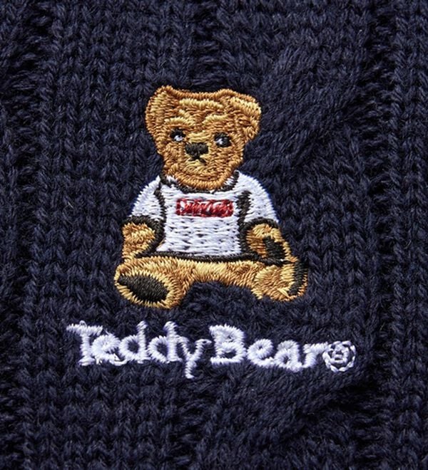 alotta（アロッタ）の「【テディベア】ケーブルニット（ニット・セーター）」｜詳細画像