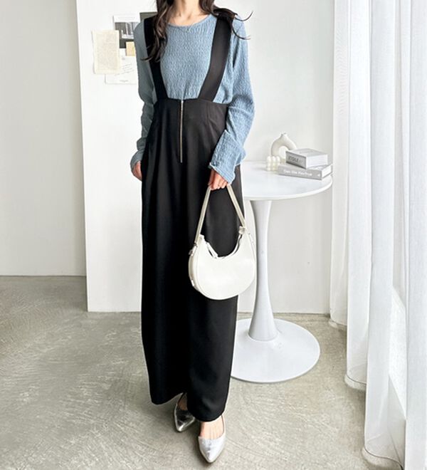 GeeRA（ジーラ）の「クルーネックジャガードプルオーバー（カットソー）」｜詳細画像