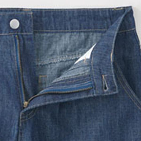 BELLUNA（ベルーナ）の「さらっと涼しげゆるテーパードデニムパンツ（フルレングスパンツ）」｜詳細画像