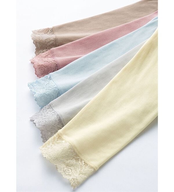 「【５色組】汗・冷房対策ボトム（肌着・インナーウェア）」｜5分丈