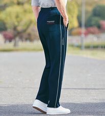 「【３本組】＜ダンロップ・リファインド＞さらっとポケット安心リラックスパンツ（メンズルームウェア）」