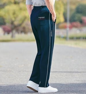 「【３本組】＜ダンロップ・リファインド＞さらっとポケット安心リラックスパンツ（メンズルームウェア）」｜詳細画像