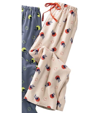 LAVIENNE（ラヴィエンヌ）の「＜ムーミン＞総柄プリントパンツ（その他パンツ）」