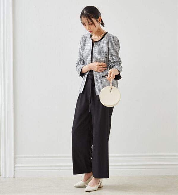 RANAN（ラナン）の「【４点セット】洗える！選べるボトムスーツセット（パンツスーツ）」｜詳細画像