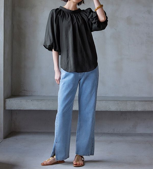 RANAN（ラナン）の「バルーンスリーブブラウス（ブラウス）」｜詳細画像