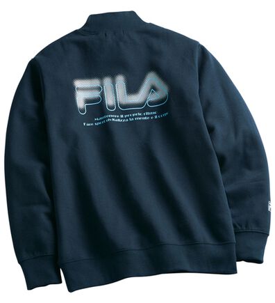 「＜フィラ＞お洒落な大人見え裏起毛トレーナー（メンズトレーナー）」