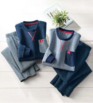 ルフラン（ルフラン）の「【２着組】ちょいかわ大人のハンサムホームスーツ（パジャマ・ルームウェア）」｜詳細画像