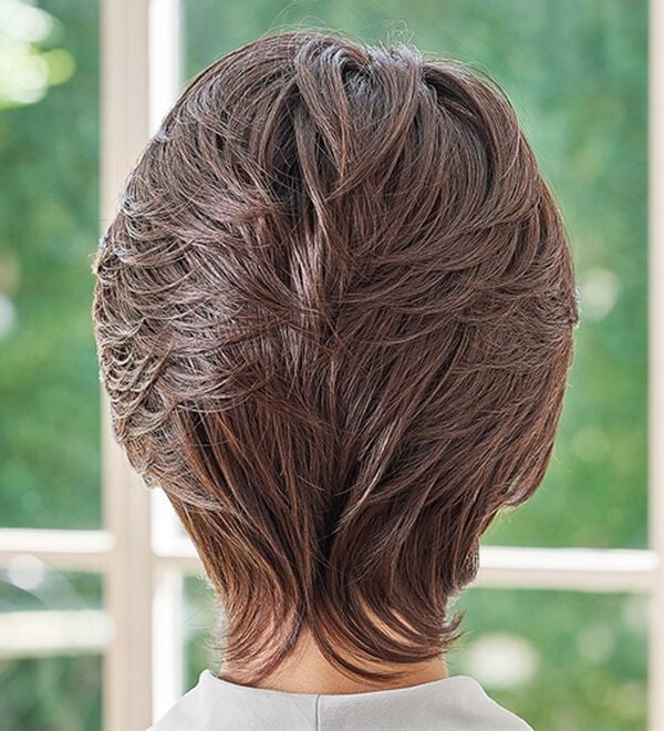 「人毛入りお買得ファッションウィッグ（ウィッグ・ヘアピース・エクステ）」｜詳細画像