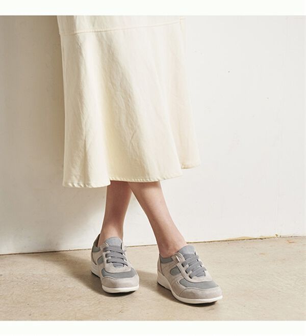 ルフラン（ルフラン）の「あとりえＯＫＡＤＡ　５Ｅ軽量甲ゴムスニーカー（スニーカー）」｜詳細画像