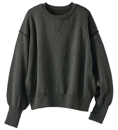 BELLUNA（ベルーナ）の「スウェットライクラメニットプルオーバー（ニット・セーター）」