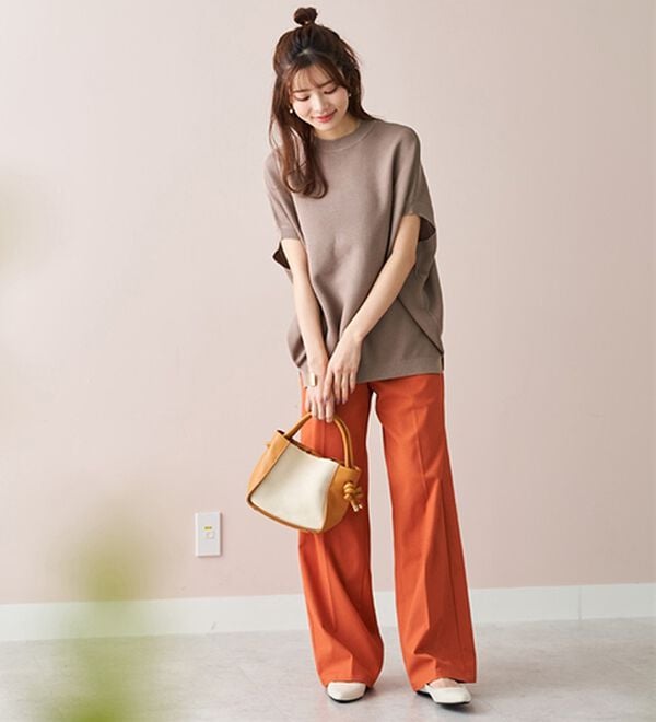 BELLUNA（ベルーナ）の「華奢見せ！ドルマンニットプルオーバー（ニット・セーター）」｜詳細画像