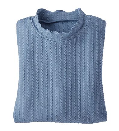 BELLUNA（ベルーナ）の「フリル衿ジャカードプルオーバー（カットソー）」