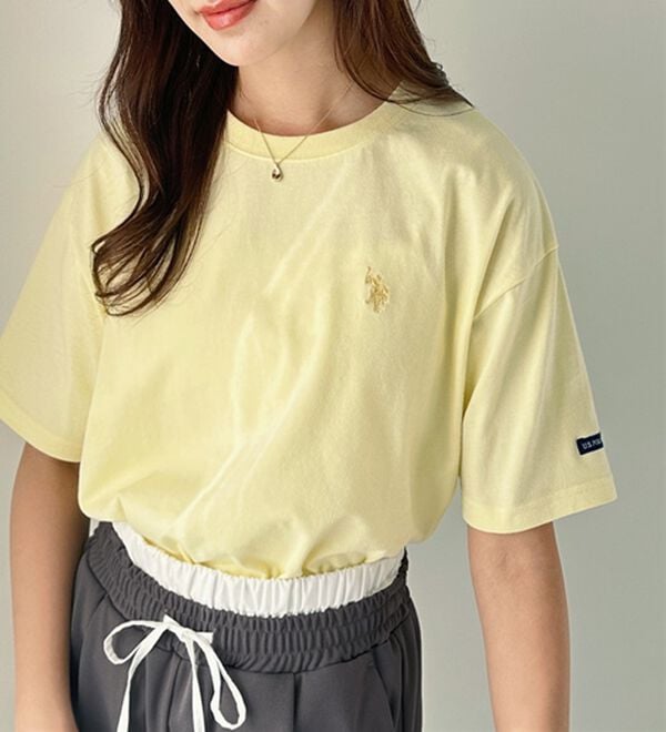 GeeRA（ジーラ）の「【Ｕ．Ｓ．　ＰＯＬＯ　ＡＳＳＮ．】カラーTシャツ（Tシャツ）」｜詳細画像