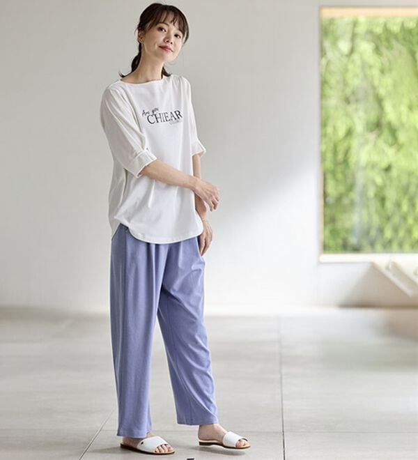BELLUNA（ベルーナ）の「【ジェラートポンチ】イージーパンツ（その他パンツ）」｜詳細画像
