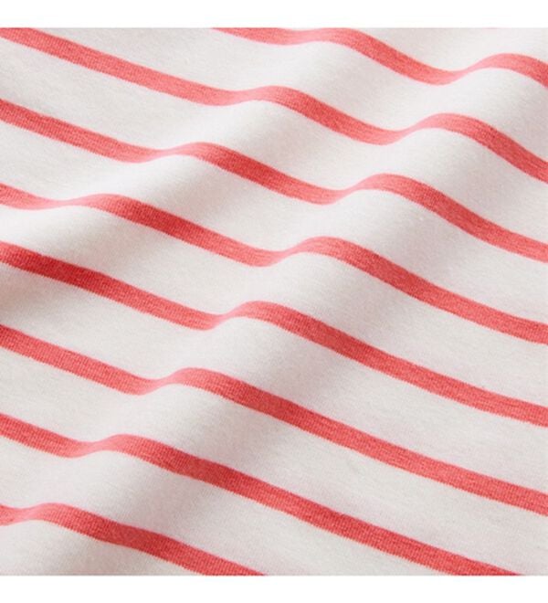 GeeRA（ジーラ）の「袖スリットボーダーカットソー（カットソー）」｜詳細画像