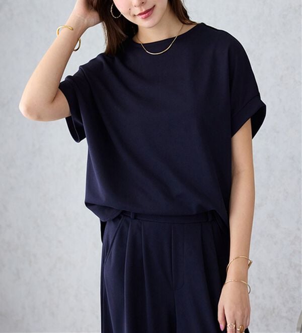 alotta（アロッタ）の「ジップ使いセットアップ（ブラウススーツ）」｜詳細画像