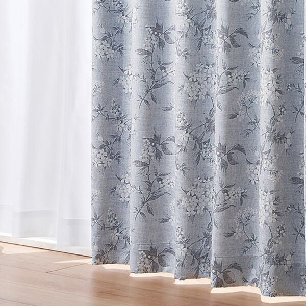 「簡単！素敵にコーディネート１級遮光＆機能レースカーテン「フローリオ」（ドレープカーテン）」｜詳細画像