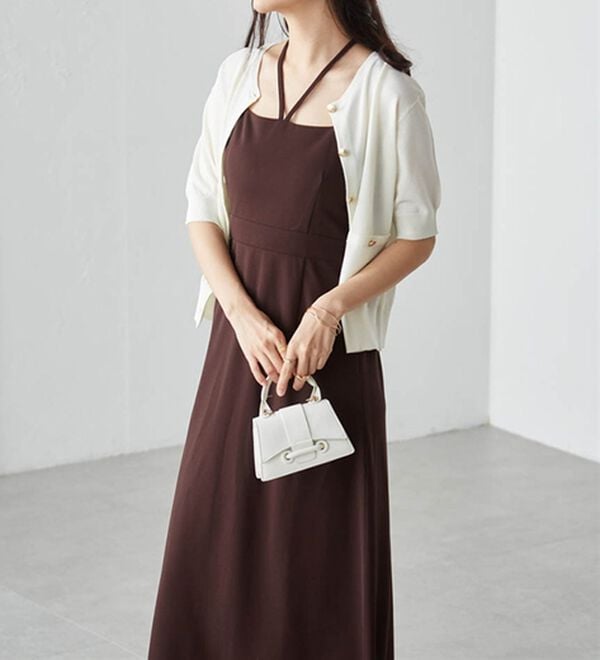 RANAN（ラナン）の「ホルターネックキャミワンピース（その他ワンピース）」｜詳細画像