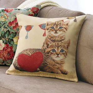 「ポルトガル製ジャカード織クッションカバー（クッション・クッションカバー）」｜CAT7