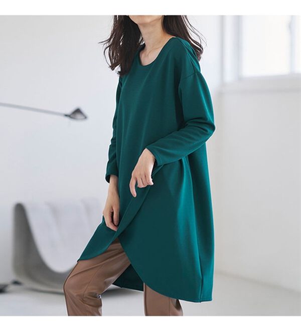 チュニック(131215) Anna Nicola チュニック 脇切替ドットチュニック : ZOZOTOWN