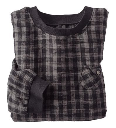 BELLUNA（ベルーナ）の「スラブ素材リブ使いブラウス（ブラウス）」