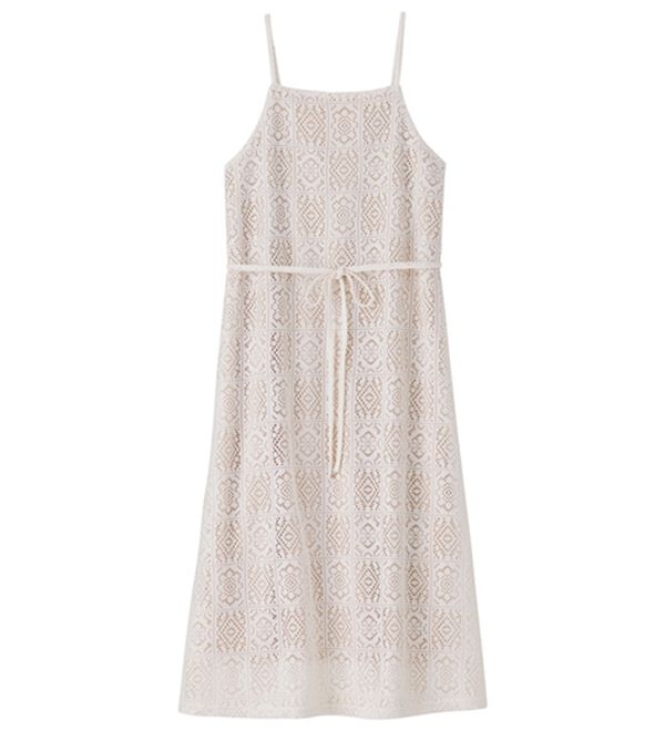 GeeRA（ジーラ）の「前後２ＷＡＹパネルレースキャミワンピース（その他ワンピース）」｜詳細画像