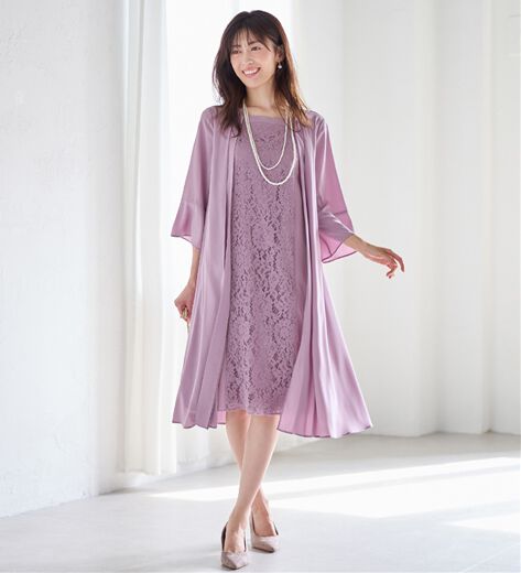 レースアンサンブルワンピース Sサイズ BUBBLES バブルス 明後日迄値下げ レースアンサンブルワンピース Sサイズ BUBBLES バブルス 明後日迄